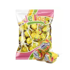 Super Gum Lollipop Lemon 53-pack