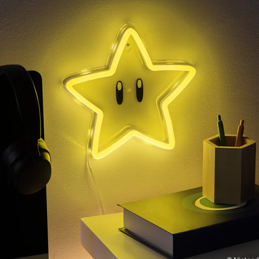Super Mario - LED-Vägglampa Superstar