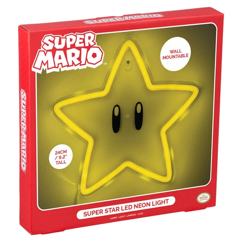 Super Mario - LED-Vägglampa Superstar