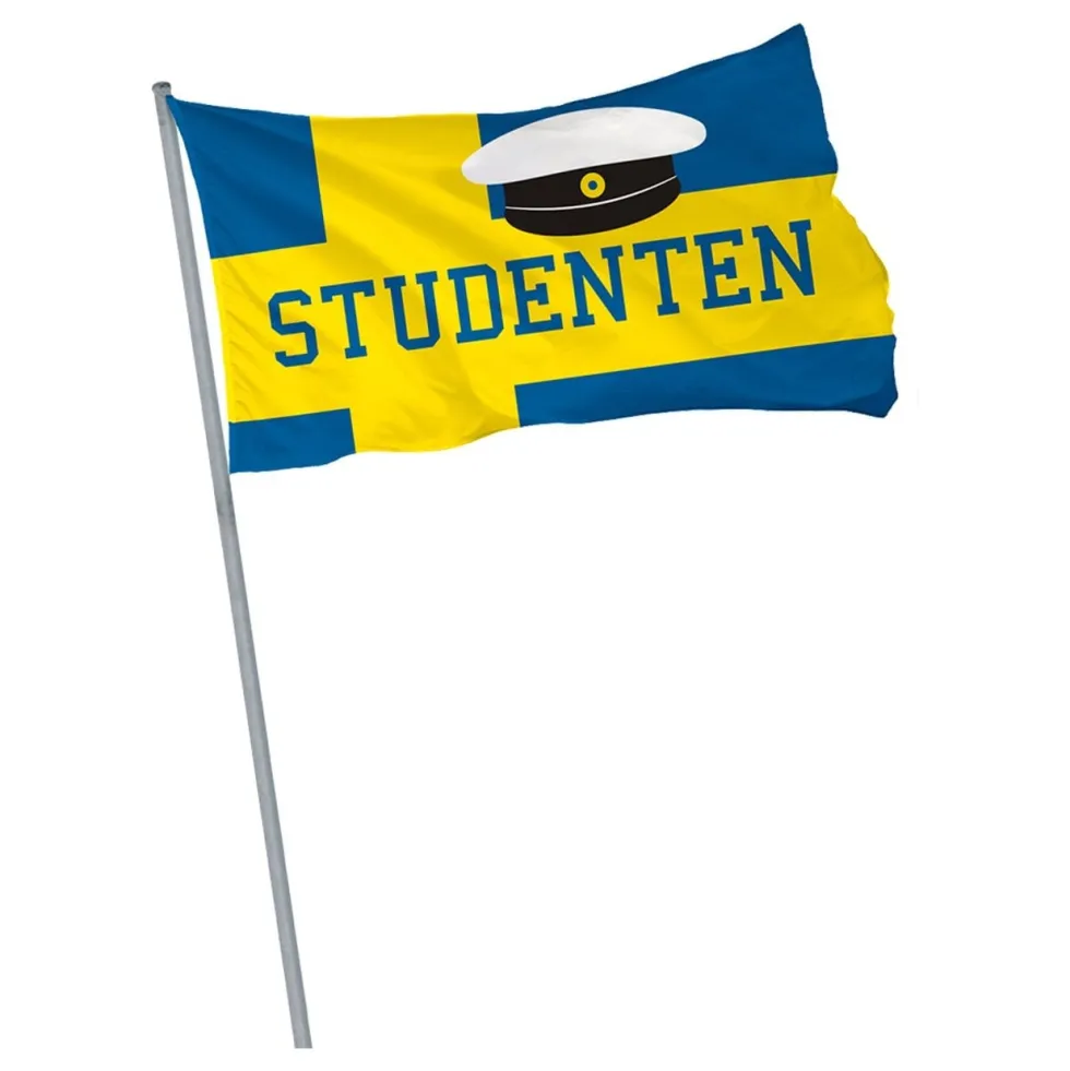 Sverigeflagga Studenten
