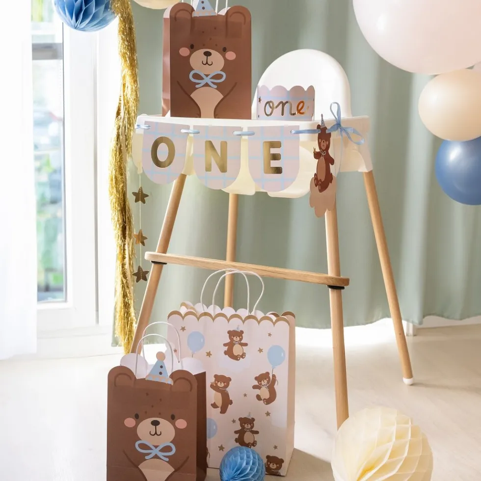 Teddy Bear - Dekorationskit till 1-årskalas