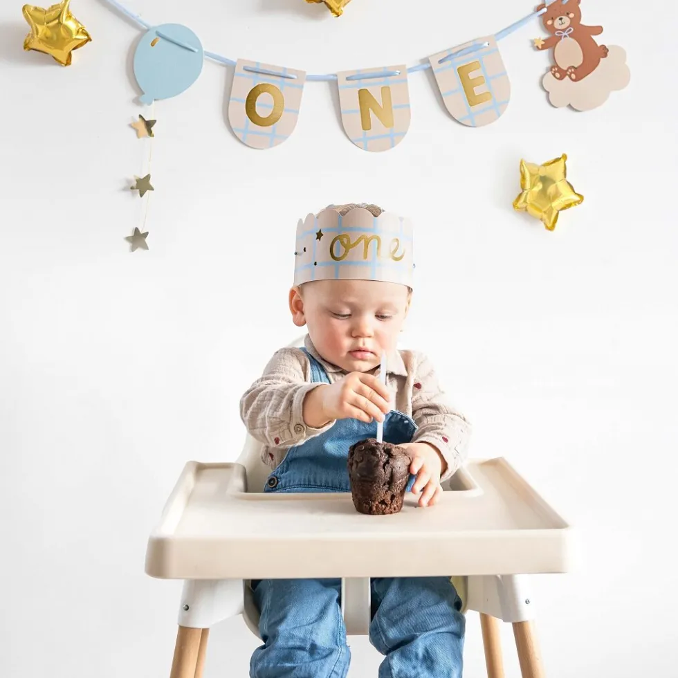 Teddy Bear - Dekorationskit till 1-årskalas