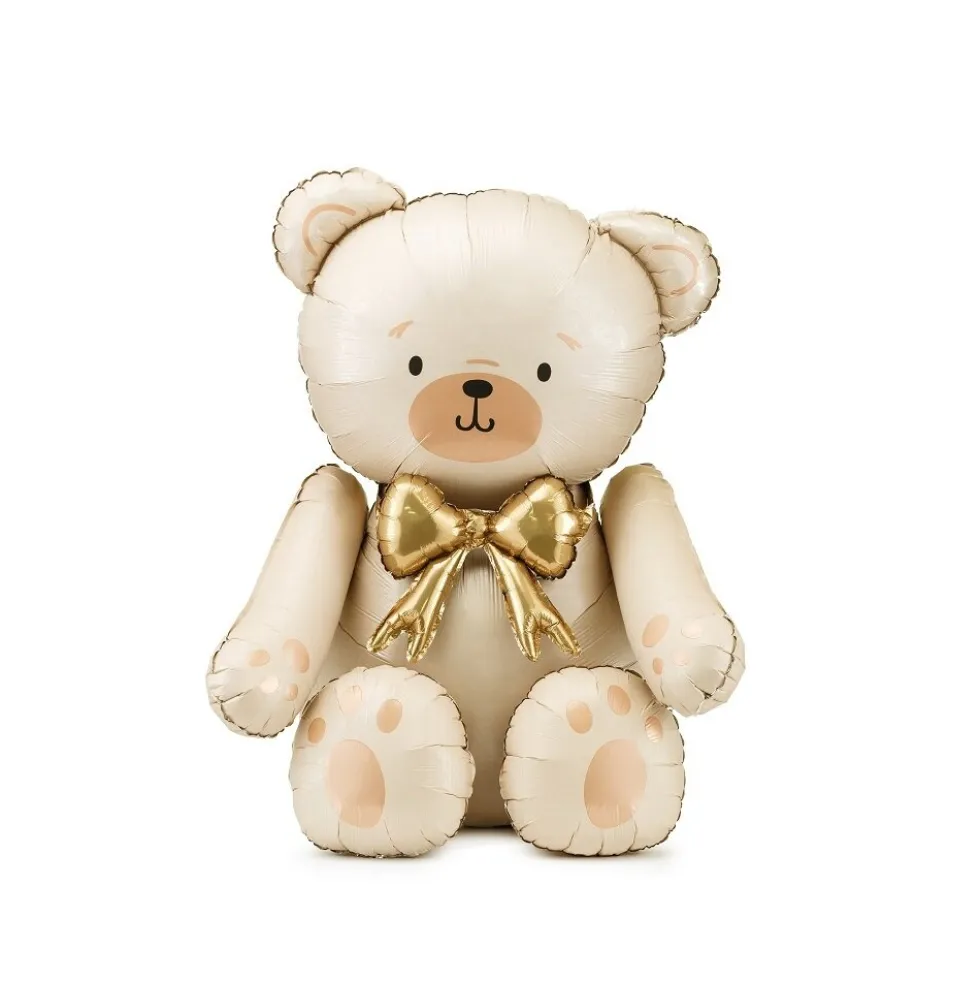 Teddybjörn Sittande Folieballong 84 cm