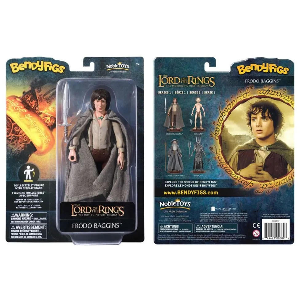 The Lord of the Rings, Bendyfig Actionfigur Frodo 19 cm