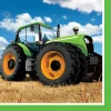 Tractor Time - Servetter 16-pack