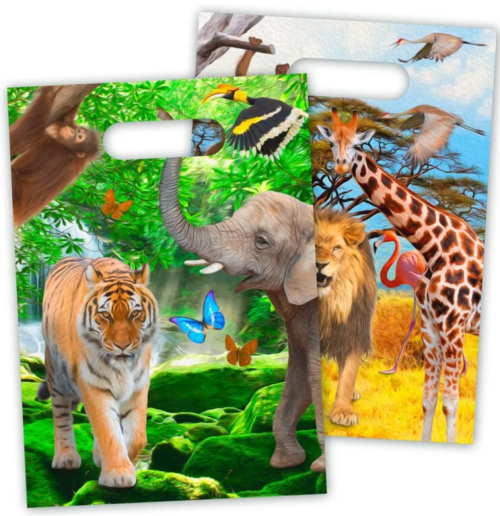 Tropisk Safari - Kalaspåsar 8-pack