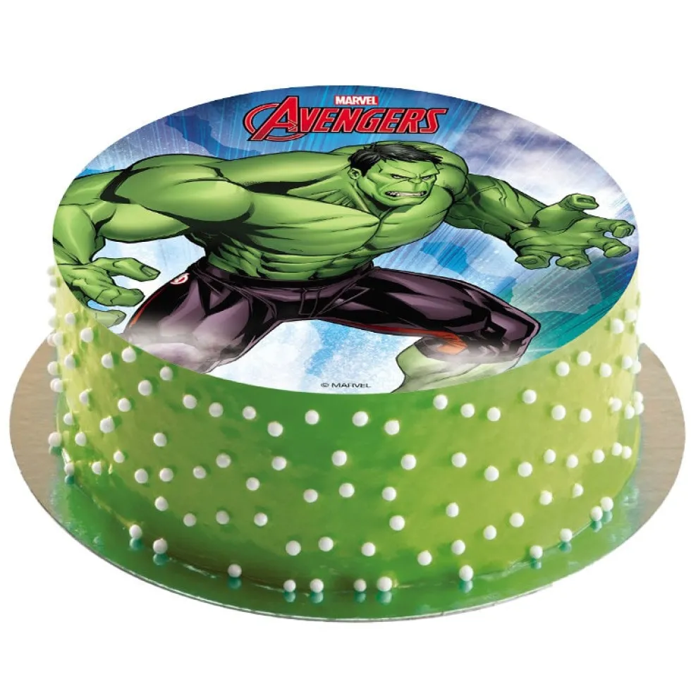Tårtbild Hulken - Oblat 20 cm