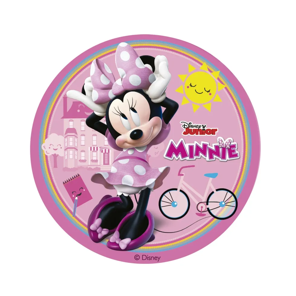 Tårtbild Mimmi Pigg - Sockerpasta 15,5 cm