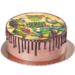 Tårtbild Ninja Turtles - Oblat 20 cm