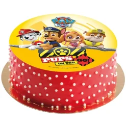 Tårtbild Paw Patrol - Oblat 20 cm (A)
