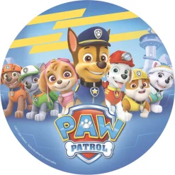 Tårtbild Paw Patrol - Oblat 20 cm (B)