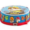 Tårtbild Paw Patrol Rubble - Oblat 20 cm