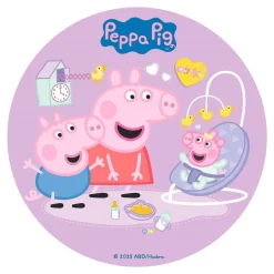 Tårtbild Peppa Pig - Oblat 20 cm