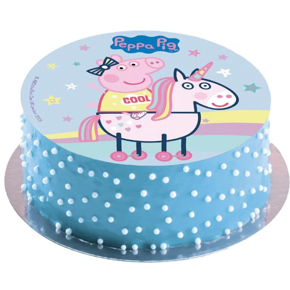 Tårtbild Peppa Pig - Oblat 20 cm (C)