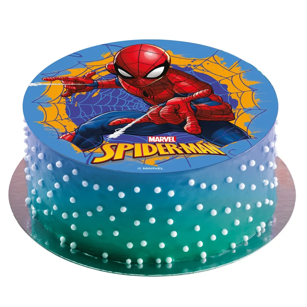 Tårtbild Spiderman - Oblat 20 cm