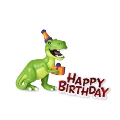 Tårtdekoration - Dinosaurie 9 cm
