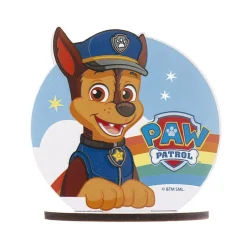Tårtdekoration i trä - Paw Parol Chase 12 cm