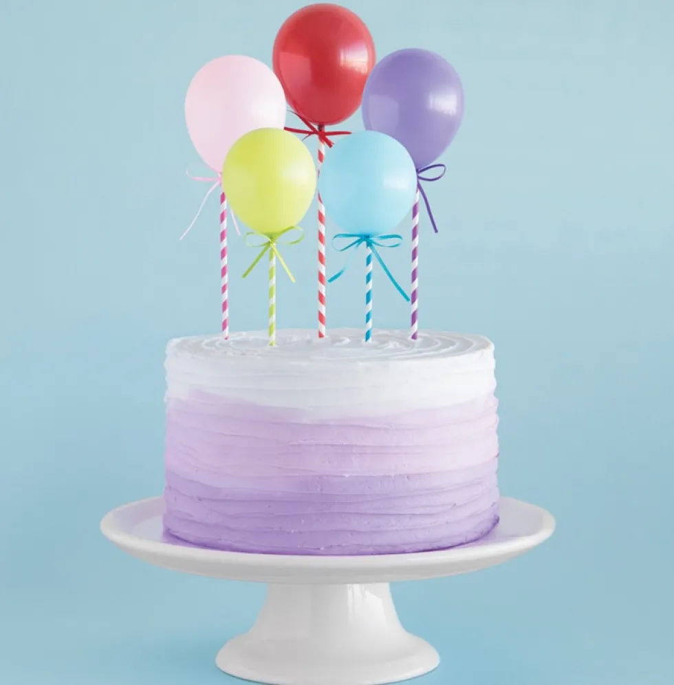 Tårtdekorationskit Ballonger 5-pack