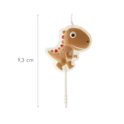 Tårtljus Dinosaurier 4-pack