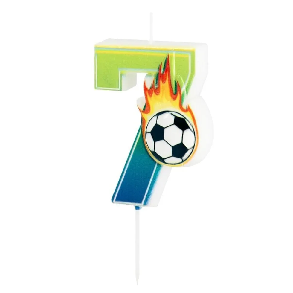 Tårtljus Fotboll 7 år