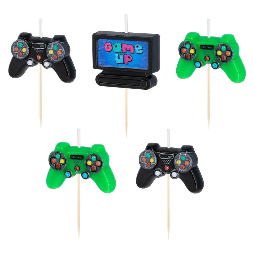 Tårtljus Gaming 5-pack