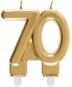 Tårtljus i Guld 70 år