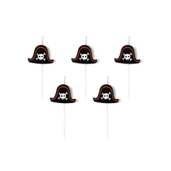 Tårtljus - Pirat Party 5-pack