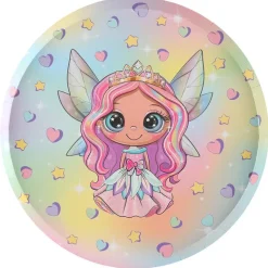 Unicorn Fairy - Tallrikar 10-pack