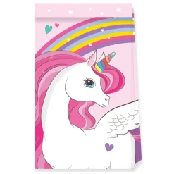 Unicorn Rainbow - Kalaspåsar av papper 4-pack