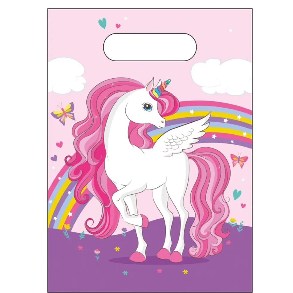 Unicorn Rainbow - Kalaspåsar 6-pack