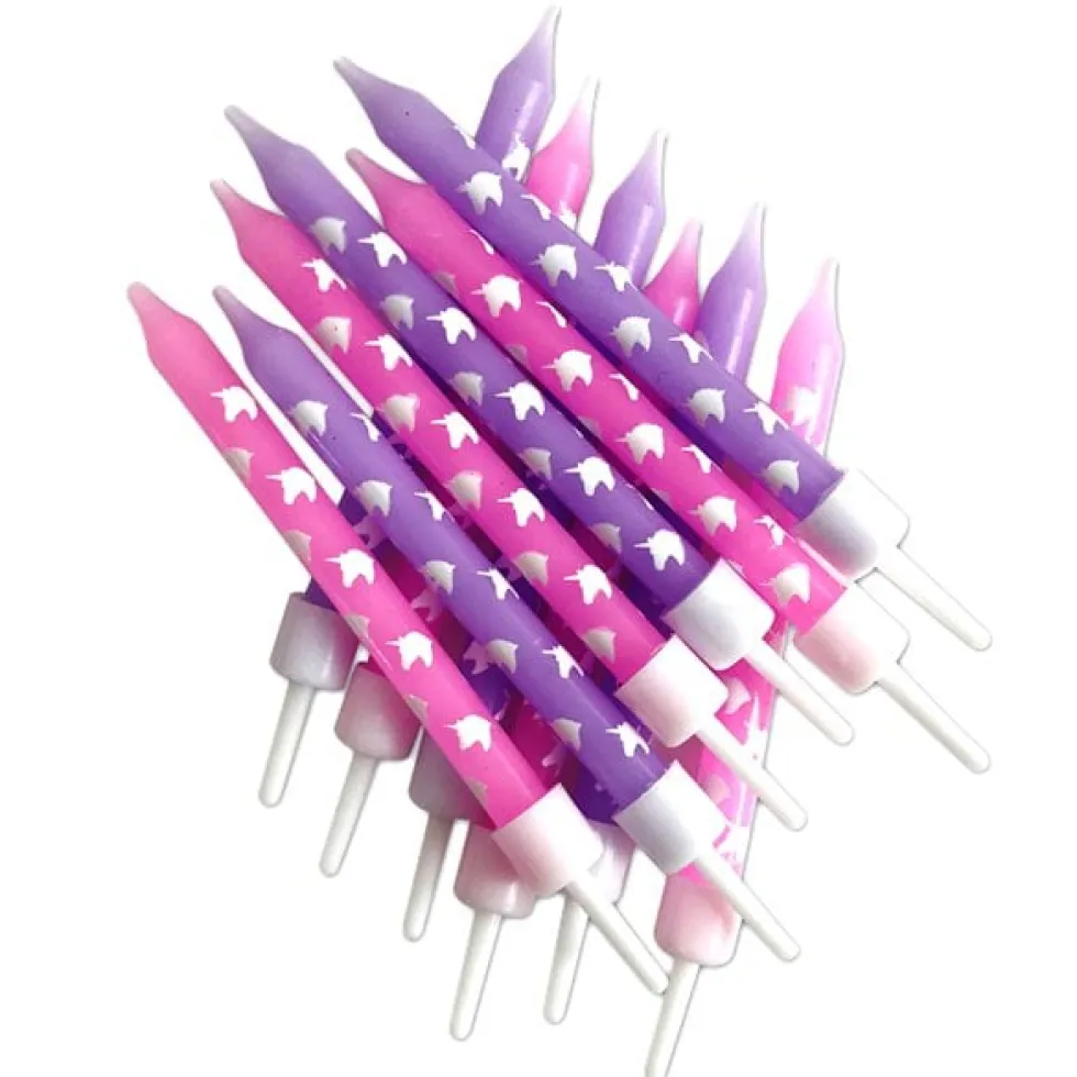 Unicorn Sparkle - Tårtljus 12-pack