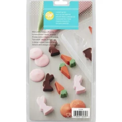 Wilton Candy Mold - Kaniner och Morötter