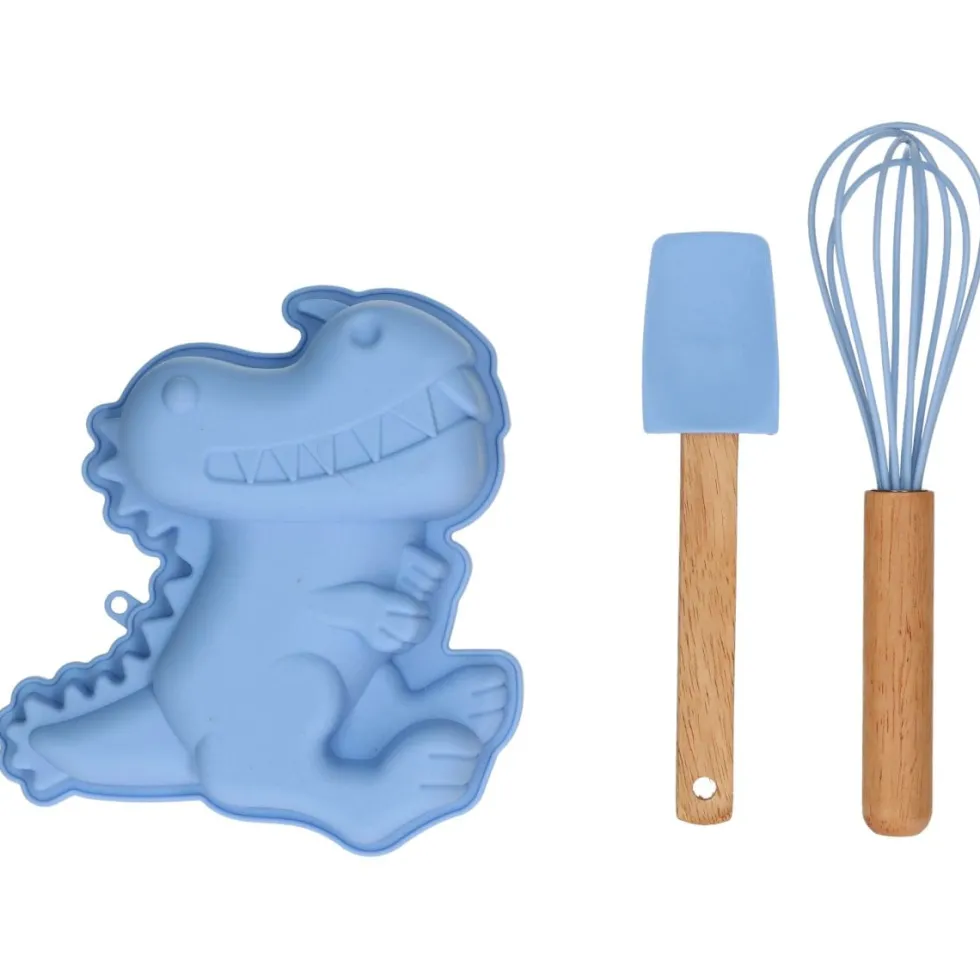 Wilton dinosauriebakset i silikon, 3 delar