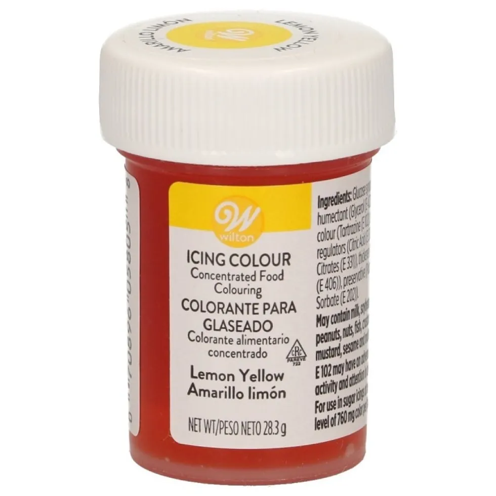 Wilton - Pastafärg Citrongul 28 gram