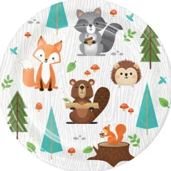 Woodland Animals - Assietter 8-pack