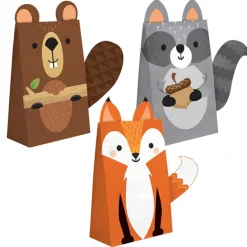 Woodland Animals - Kalaspåsar i papper 8-pack